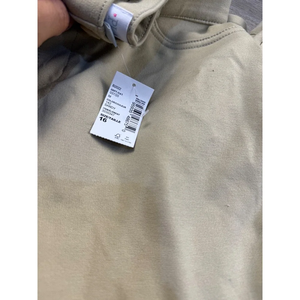 Childrens Place Girls Sandy Khaki Jeggings Lot of 4 Size 16 Stretch Pants Tan